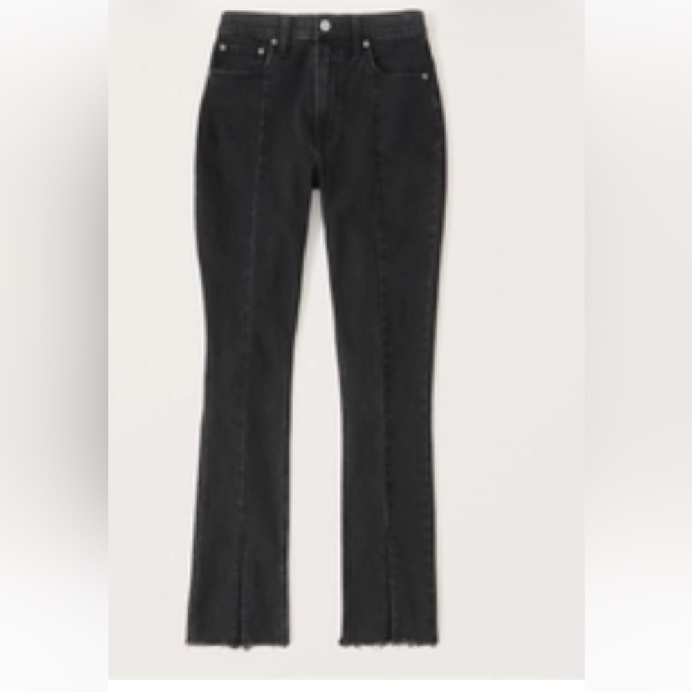 Abercrombie & Fitch Black The Skinny High Rise Denim